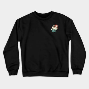 Little Vintage Kitty Video Game 80s by Tobe Fonseca Crewneck Sweatshirt